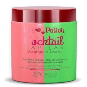 Máscara Morango y Menta 500ML – Hidratación Refrescante y Brillo Intenso