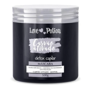 Mascarilla Carbón Activado 500ML – Detox Capilar y Purificación Profunda