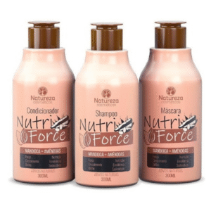 Kit Home Care Nutriforce 300ML – Shampoo + Acondicionador + Máscara
