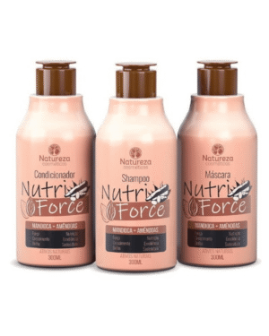 Kit Home Care Nutriforce 300ML – Shampoo + Acondicionador + Máscara