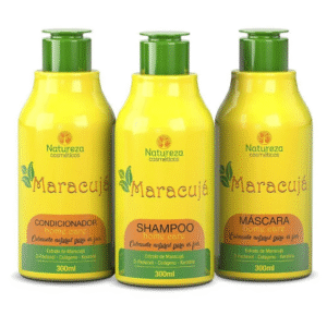 Kit Home Care Maracuyá 300ML – Shampoo + Acondicionador + Máscara