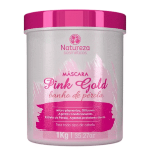 Máscara Pink Gold 1Kg – Baño de Perla