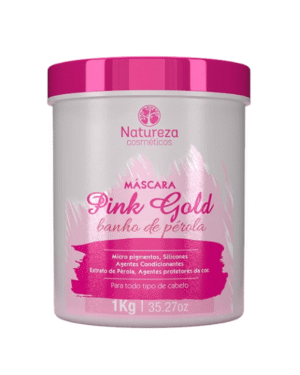 Máscara Pink Gold 1Kg – Baño de Perla