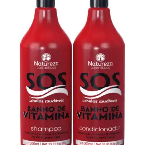 kit sos 1l – 2 pasos: shampoo + acondicionador
