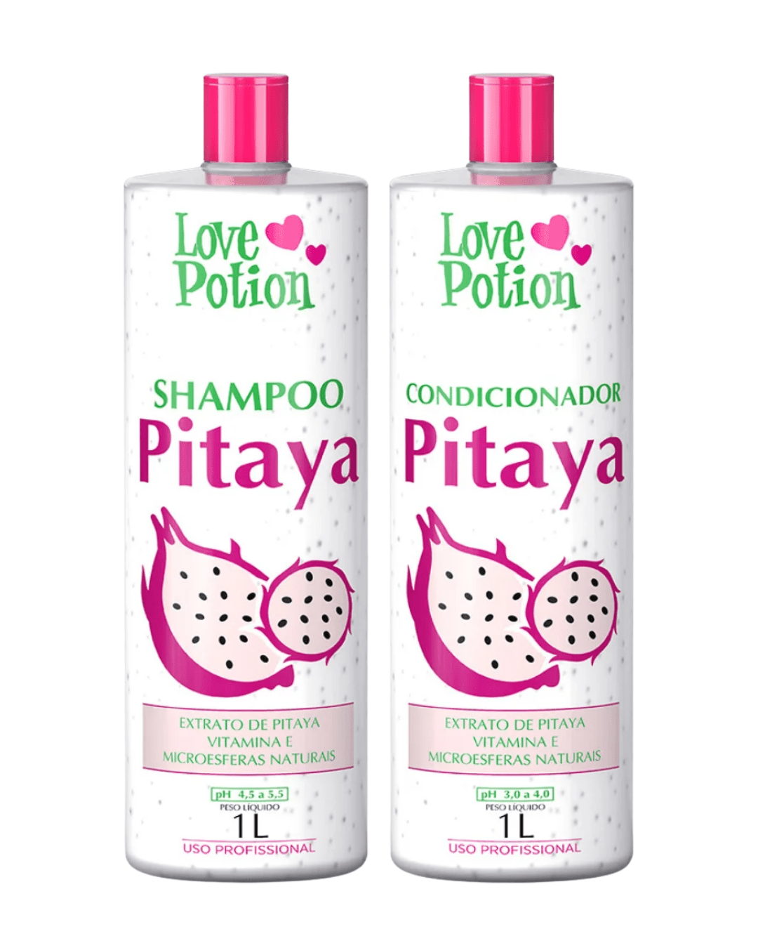 kit pitaya 1l – 2 pasos: shampoo + acondicionador love potion kit pitaya 1l – 2 pasos: shampoo + acondicionador love potion