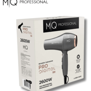 secador profesional mq pro digital 2600w – motor digital iónico mq professional